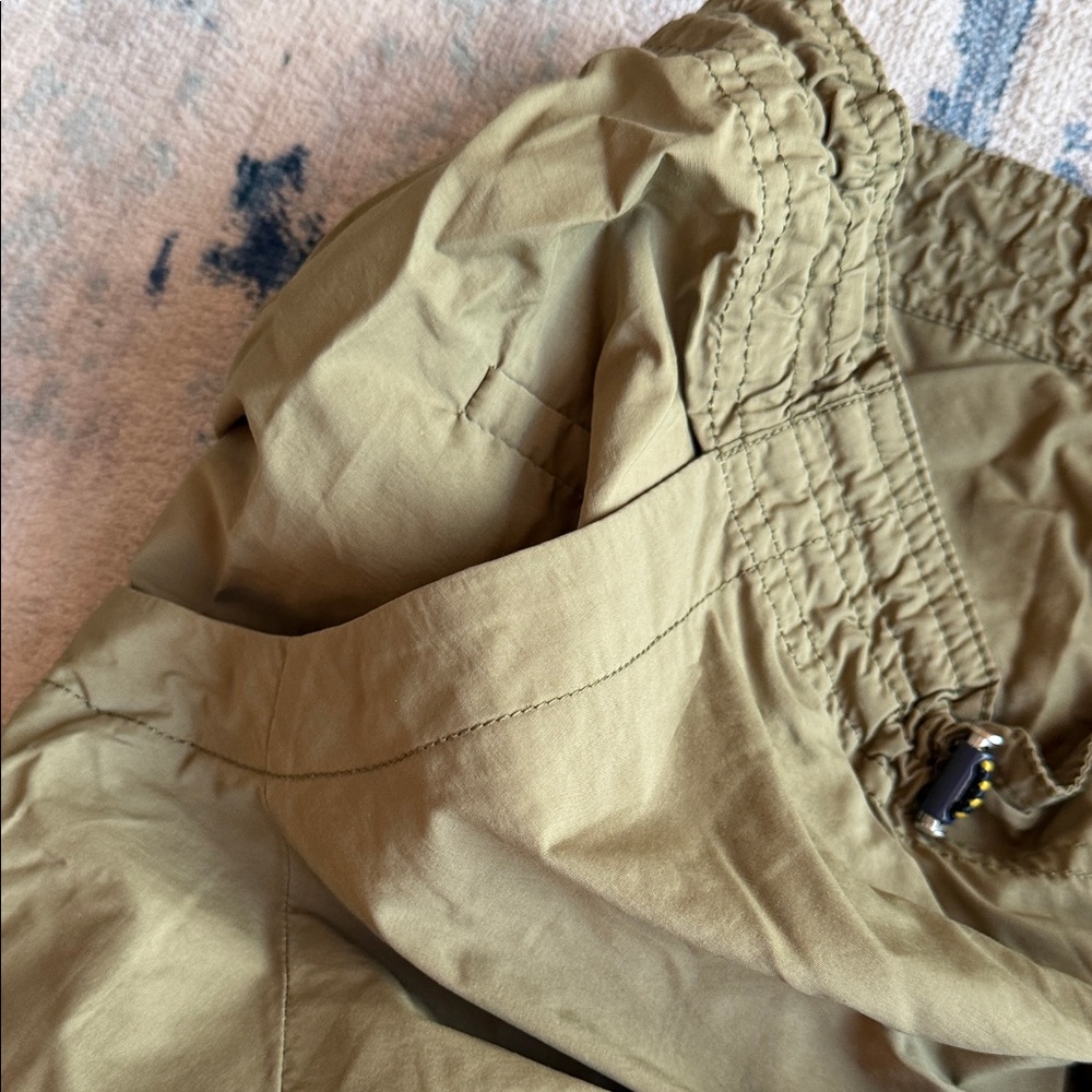 Anthropologie Olive Green Drawstring Jogger Pants - Picture 5 of 8